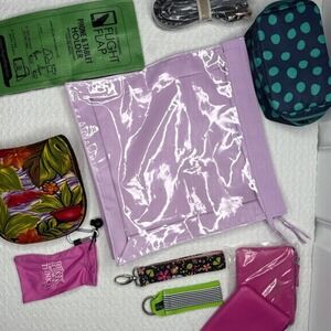 Thirty-One Gifts Lot‎ Accessories Bag Travel Phone Holder Keychains Purse